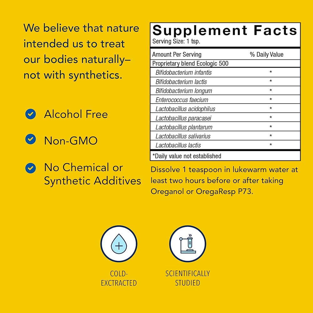 NORTH AMERICAN HERB & SPICE Health-Bac Probiotic Powder - 100g - image 4