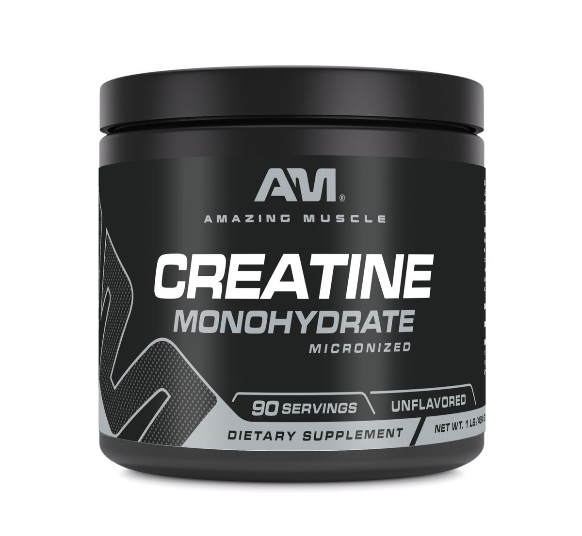 Amazing Muscle Micronized Creatine Monohydrate Powder - 90 Servings