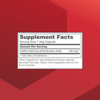 Protocol for Life Balance GABA 750mg Brain Support - 120 Vegetarian Capsules - image 2