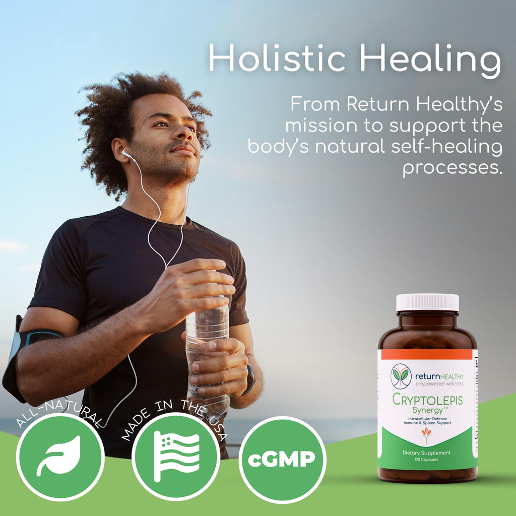 Return Healthy Cryptolepis Synergy Immune Support - 120 Capsules - image 5