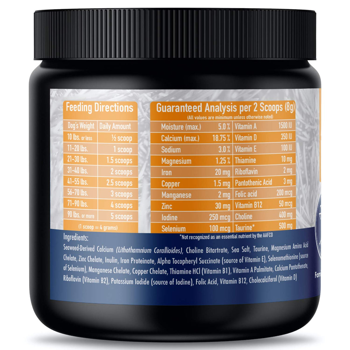 Annamaet Enhance Vitamin and Mineral Supplement for Dogs - 8.5 oz - image 2