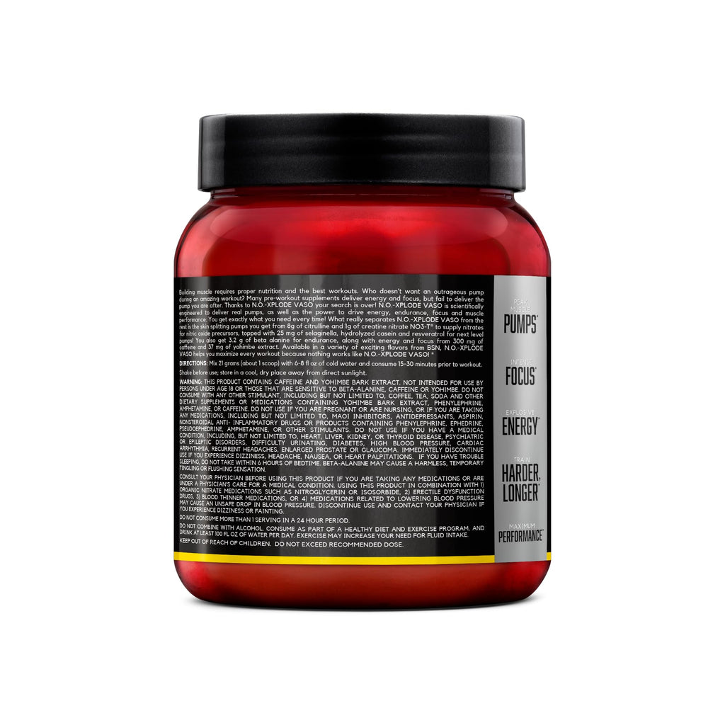 BSN Vaso Pre Workout Powder