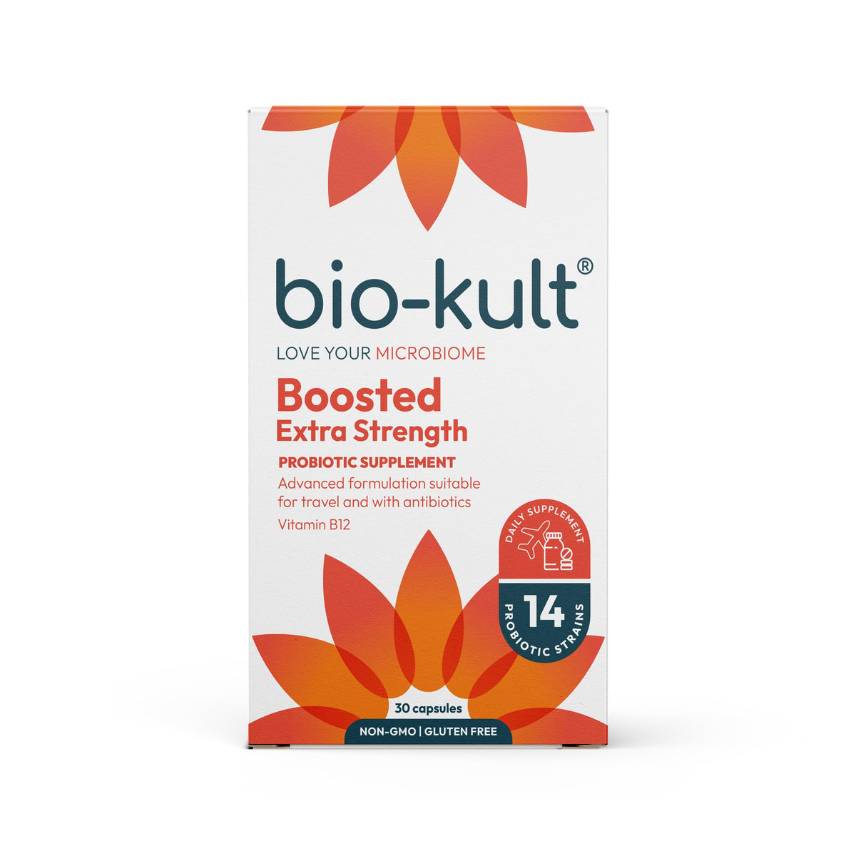 Bio-Kult Boosted Extra Strength Probiotic Supplement - 30 Capsules