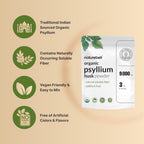 NatureBell Psyllium Husk Fiber Supplement Powder - 3lb - image 4