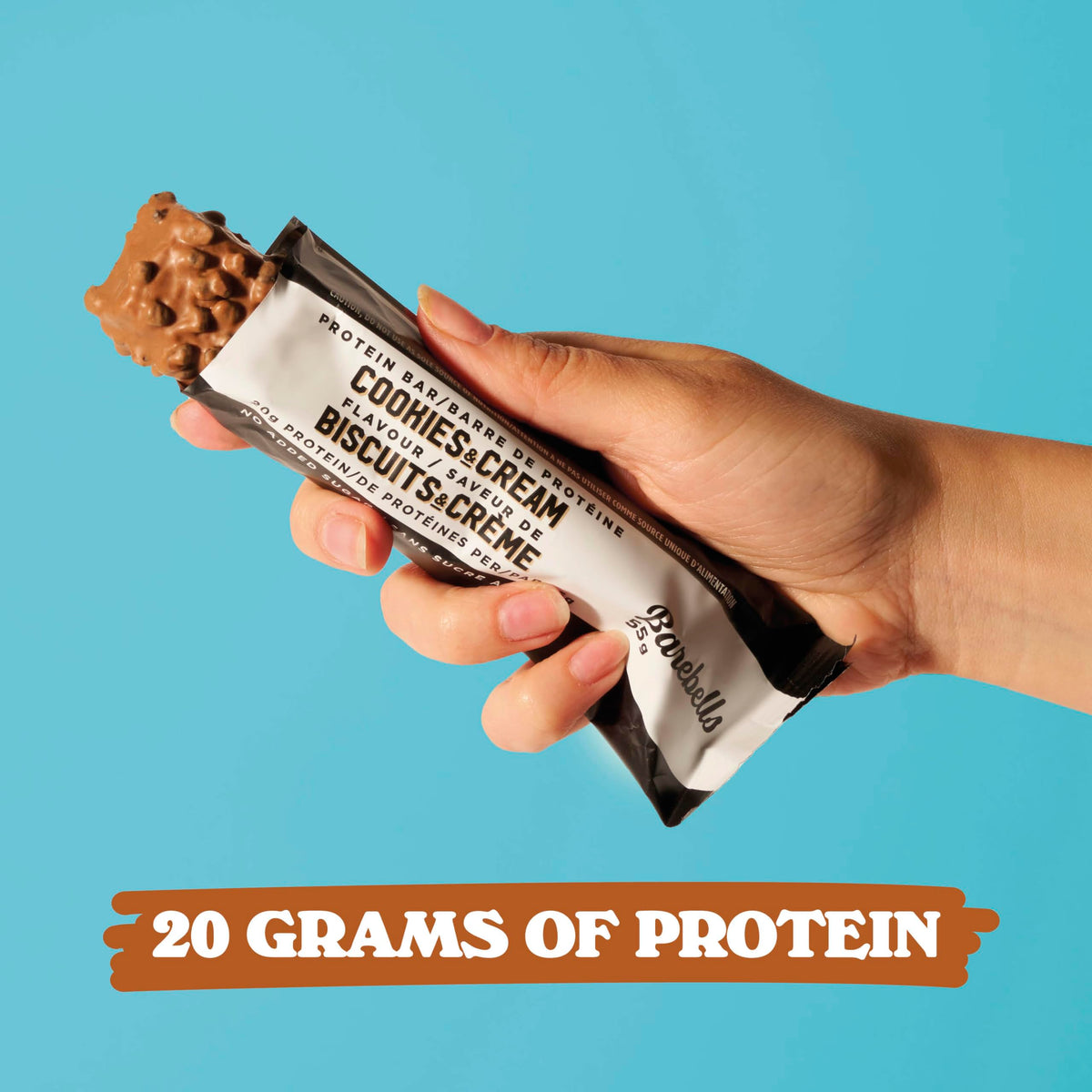 Barebells Protein Bars Cookies & Cream - image 3