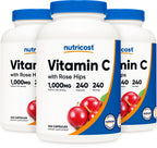 Nutricost Vitamin C with Rose Hips 1025mg