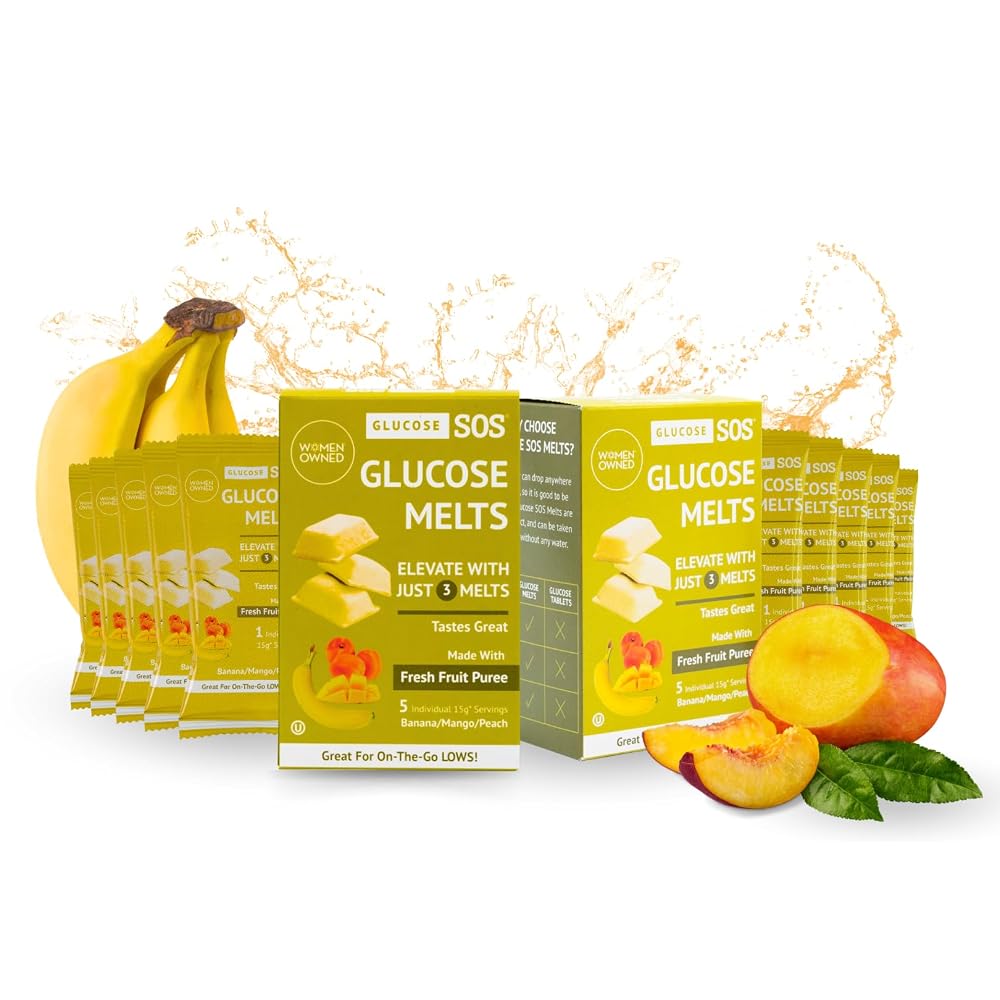 Glucose SOS Melts Fast Acting Dextrose Powder - 10 Packets