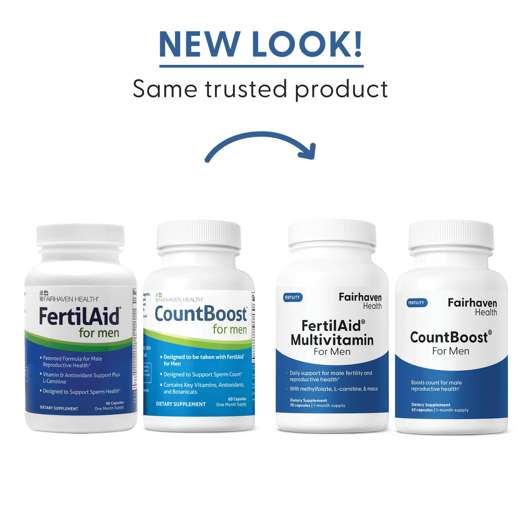 Fairhaven Health FertilAid Multivitamin & CountBoost - 90 & 60 Capsules - image 4