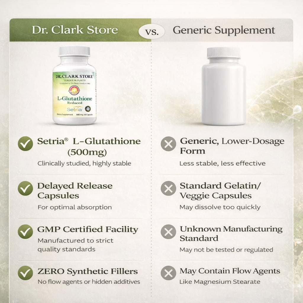 Dr Clark Liposomal Glutathione Supplement 500 mg - 60 Capsules - image 7