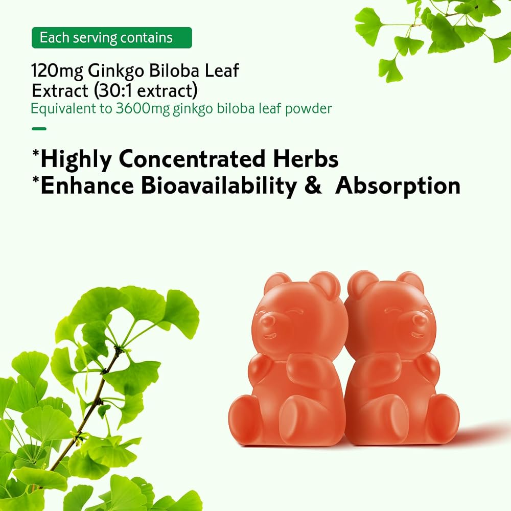 Zetelixia Ginkgo Biloba Gummies