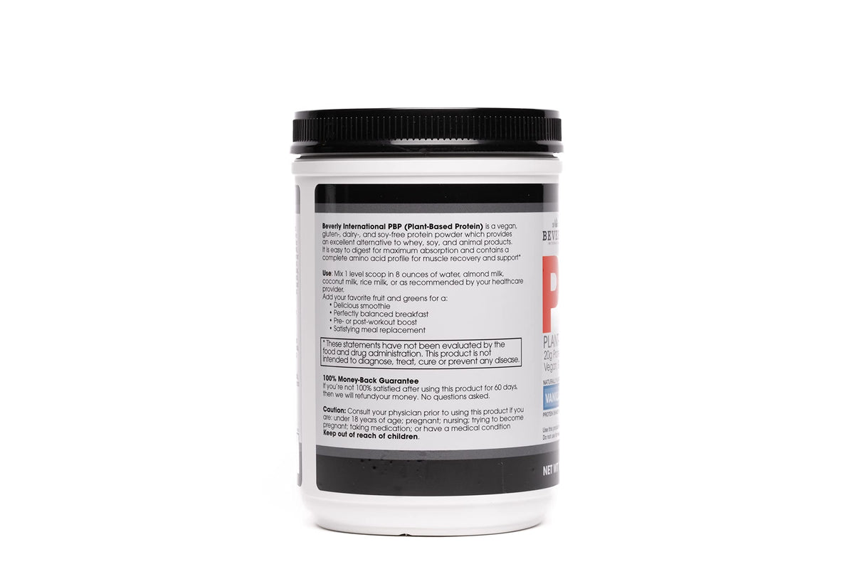 Beverly International PBP Plant Based Protein Vanilla - 15 Servings - image 3
