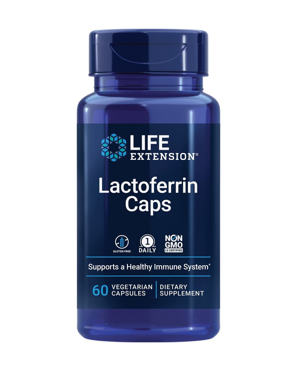 Life Extension Lactoferrin Caps Immune Support - 60 Capsules