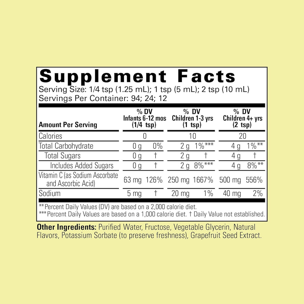 CHILDLIFE Essentials Kids Vitamin C - Liposomal Vitamin C Liquid
