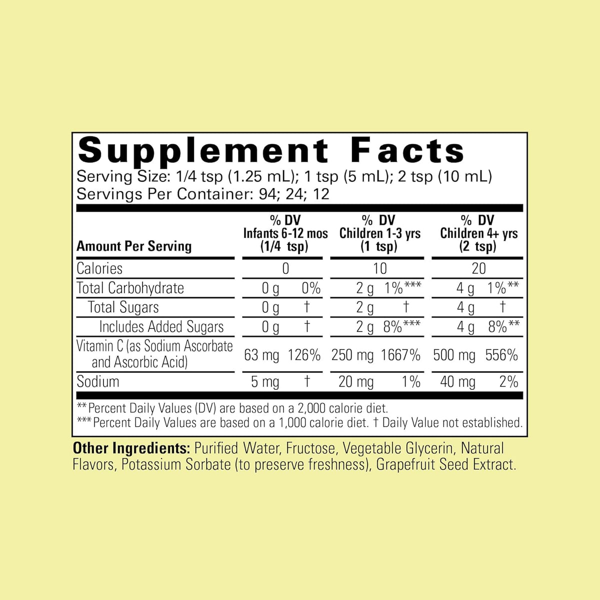 CHILDLIFE Essentials Kids Vitamin C - Liposomal Vitamin C Liquid