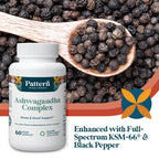 Pattern Wellness Ashwagandha Complex Supplement - 360 Vegan Capsules - image 8