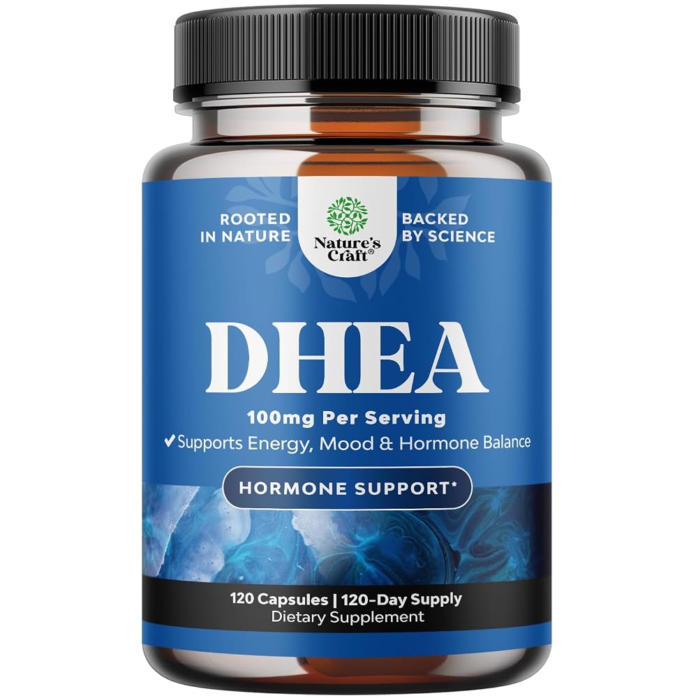 Natures Craft DHEA Supplement for Women & Men