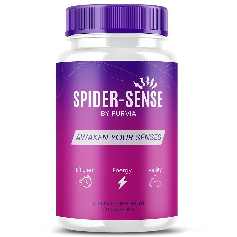 Purvia Spider Sense Pills Advanced Strength Formula - 60 Capsules