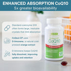 Igennus Advanced CoQSol CoQ10 100mg High Absorption - 120 Softgels - image 2