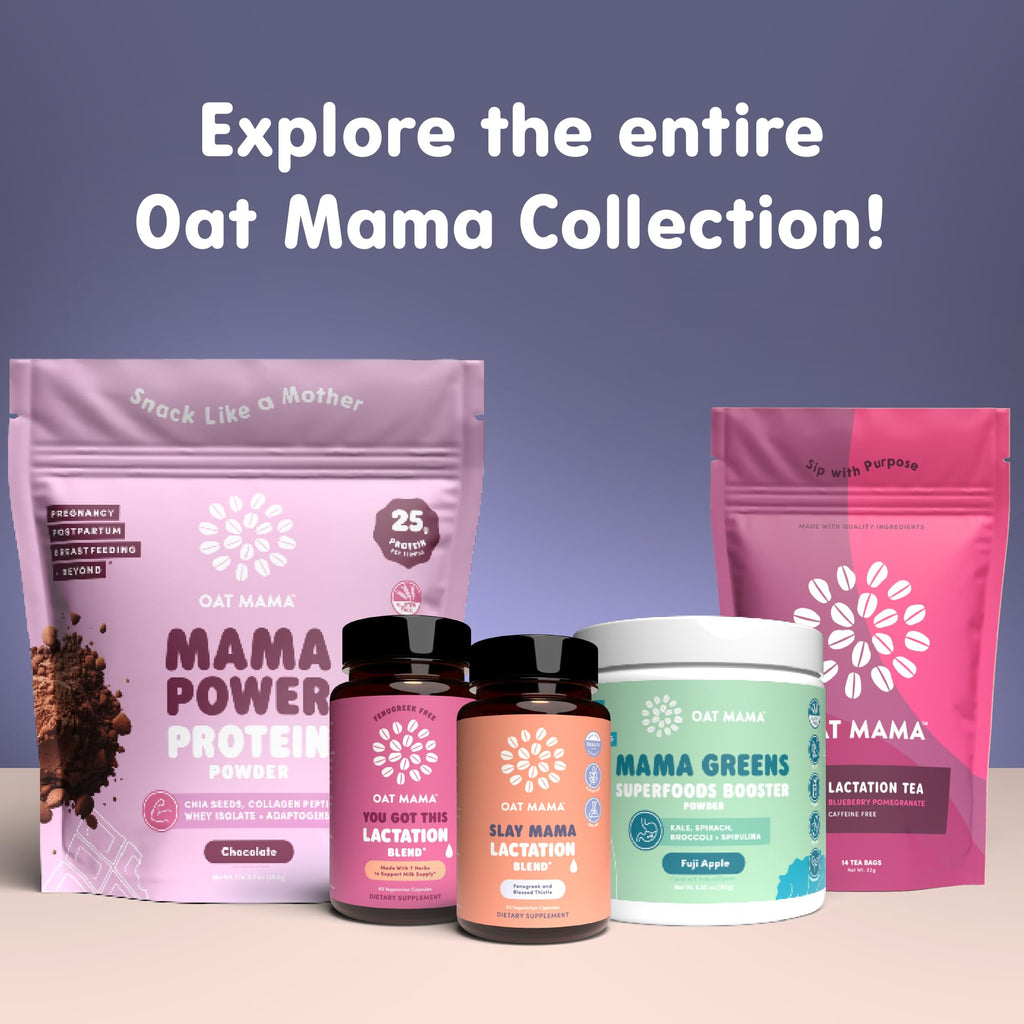 OAT MAMA Organic Lactation Supplement Blessed Thistle & Fenugreek - 60 Capsules - image 7