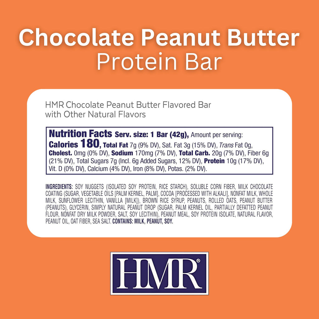 HMR Protein Bars, 24 Count