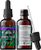 FLORIDA HERBS Lemon Balm Tincture Organic Extract - 2 Fl Oz - image 2