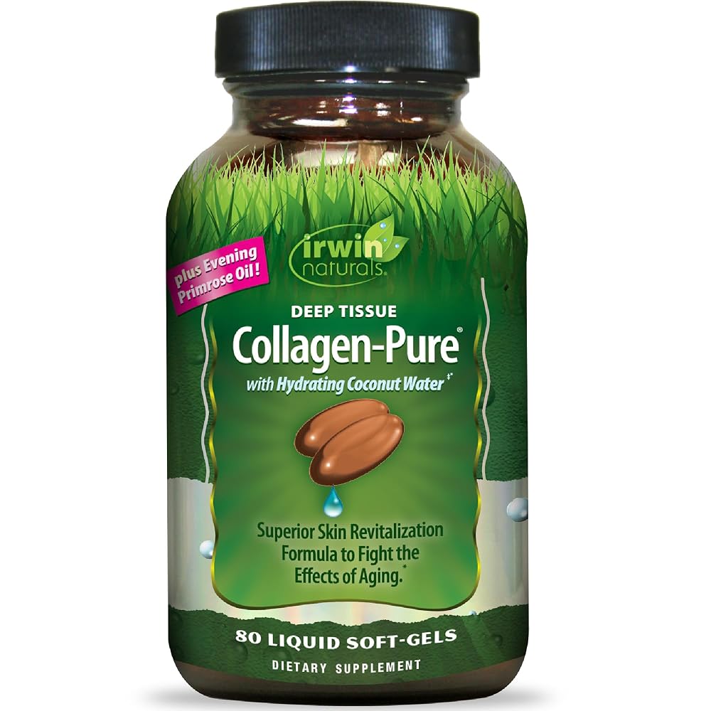 Irwin Naturals Deep Tissue Collagen Connective Tissue Support - 80 Softgels