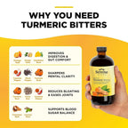 Serene Herbs Liquid Turmeric with Black Pepper - 16oz - image 3
