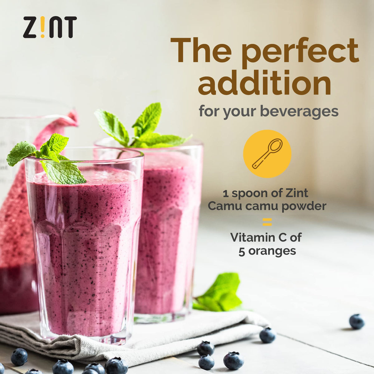 Zint Camu Camu Powder Natural Vitamin C Immune Support - 3.5 oz - image 4