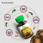 Amazon Andes Black Maca Root Capsules 1500mg - 100 Capsules - image 4