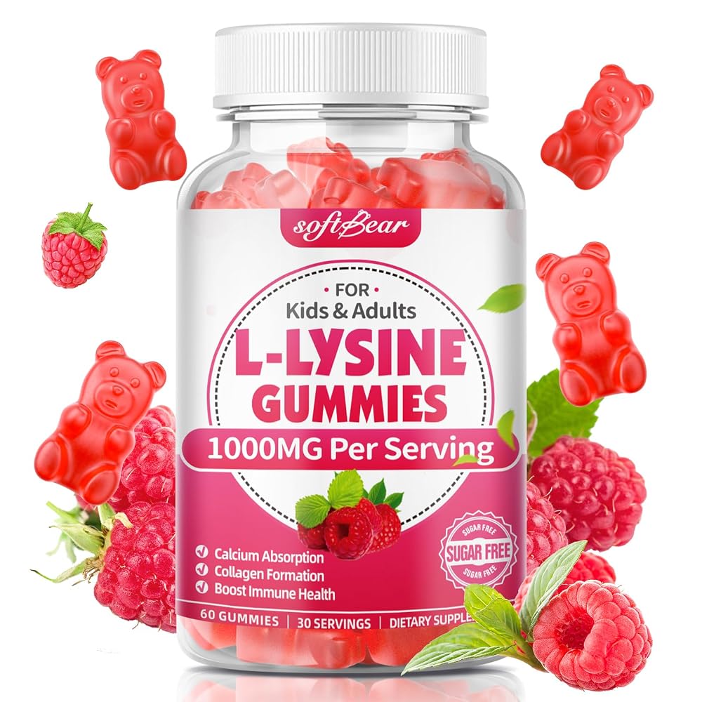 softbear L-Lysine Gummies for Adults & Kids