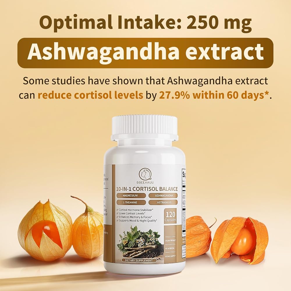 BBEEAAUU Cortisol Reducer Supplement