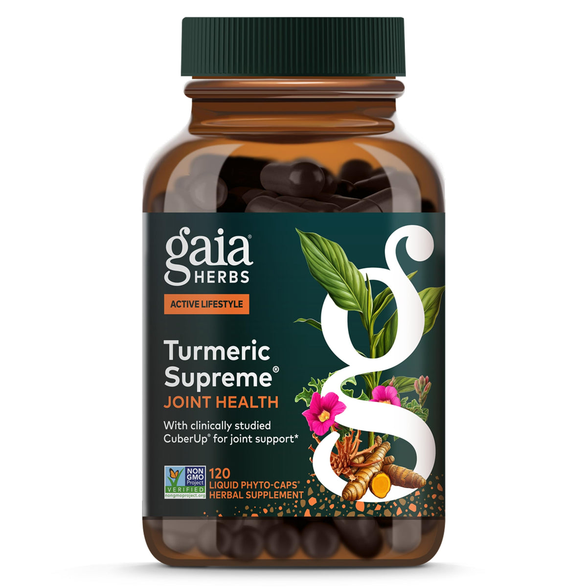 Gaia Herbs Turmeric Supreme Joint Health - Joint Support Supplement