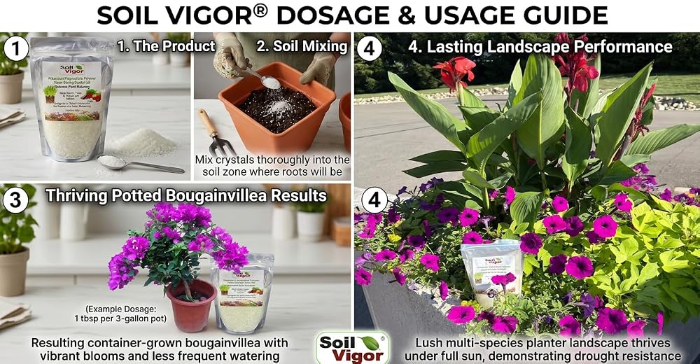 Soil Vigor Water Storing Crystals Soil Amendment - 20 LB - image 10