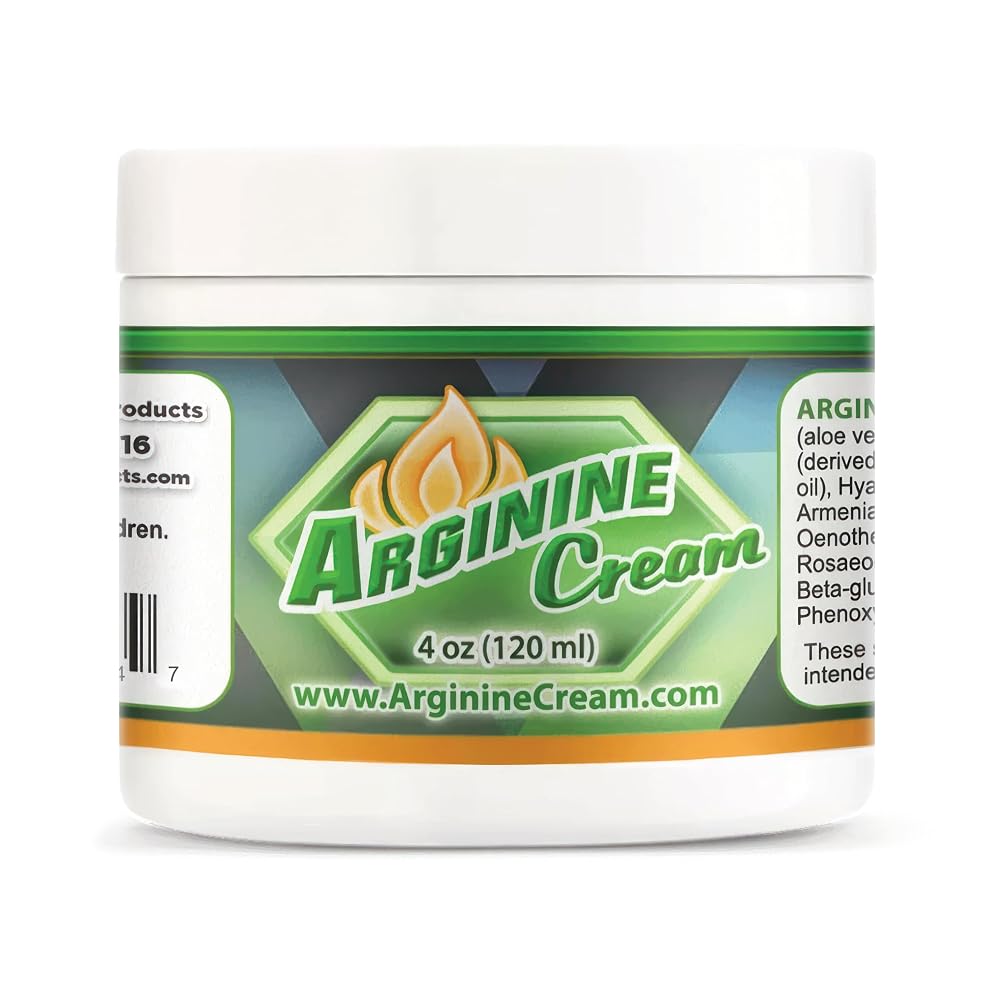 Whole Family Products Arginine Cream - L-Arginine Nitric Oxide