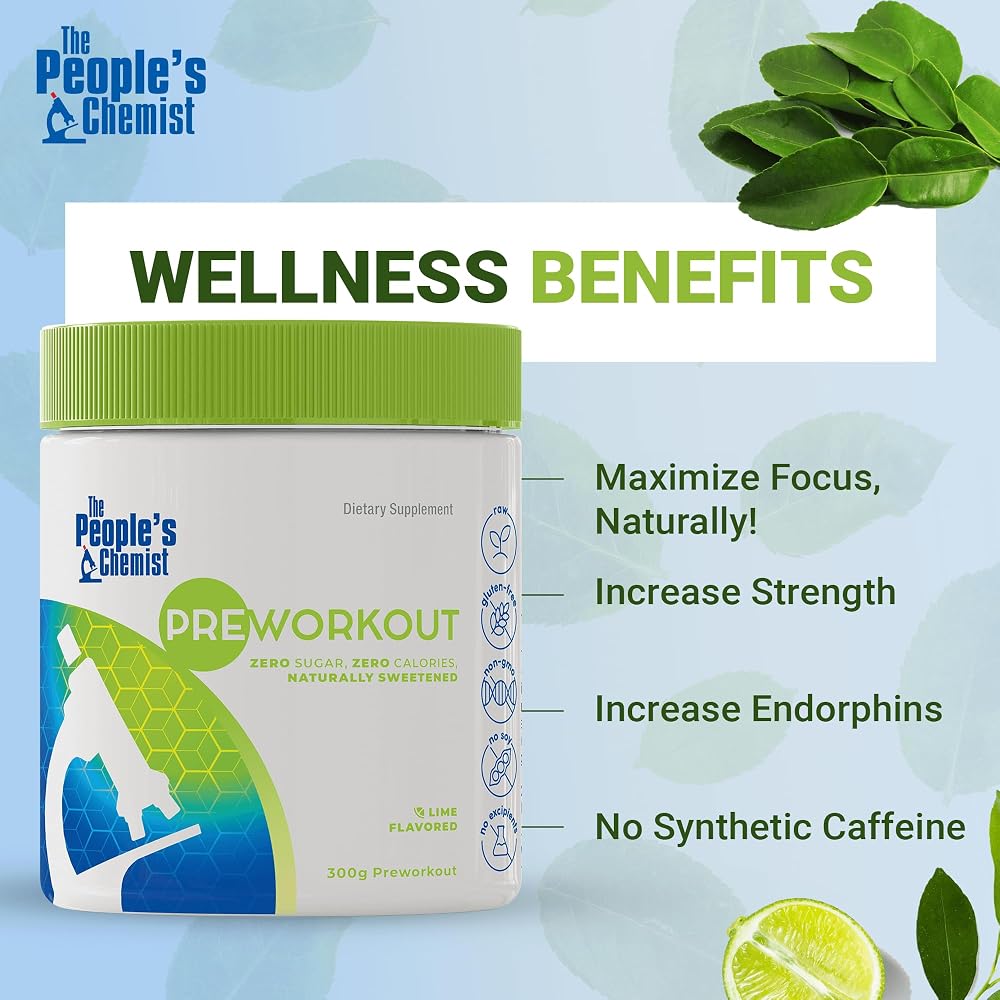 People's Chemist The Pre-Workout Powder Lime - 10.58 oz - image 5