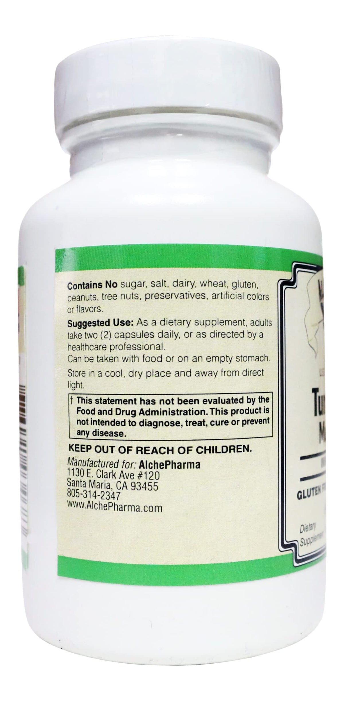 AlchePharma Turkey Tail Mushroom Organic 40% Polysaccharides - image 3
