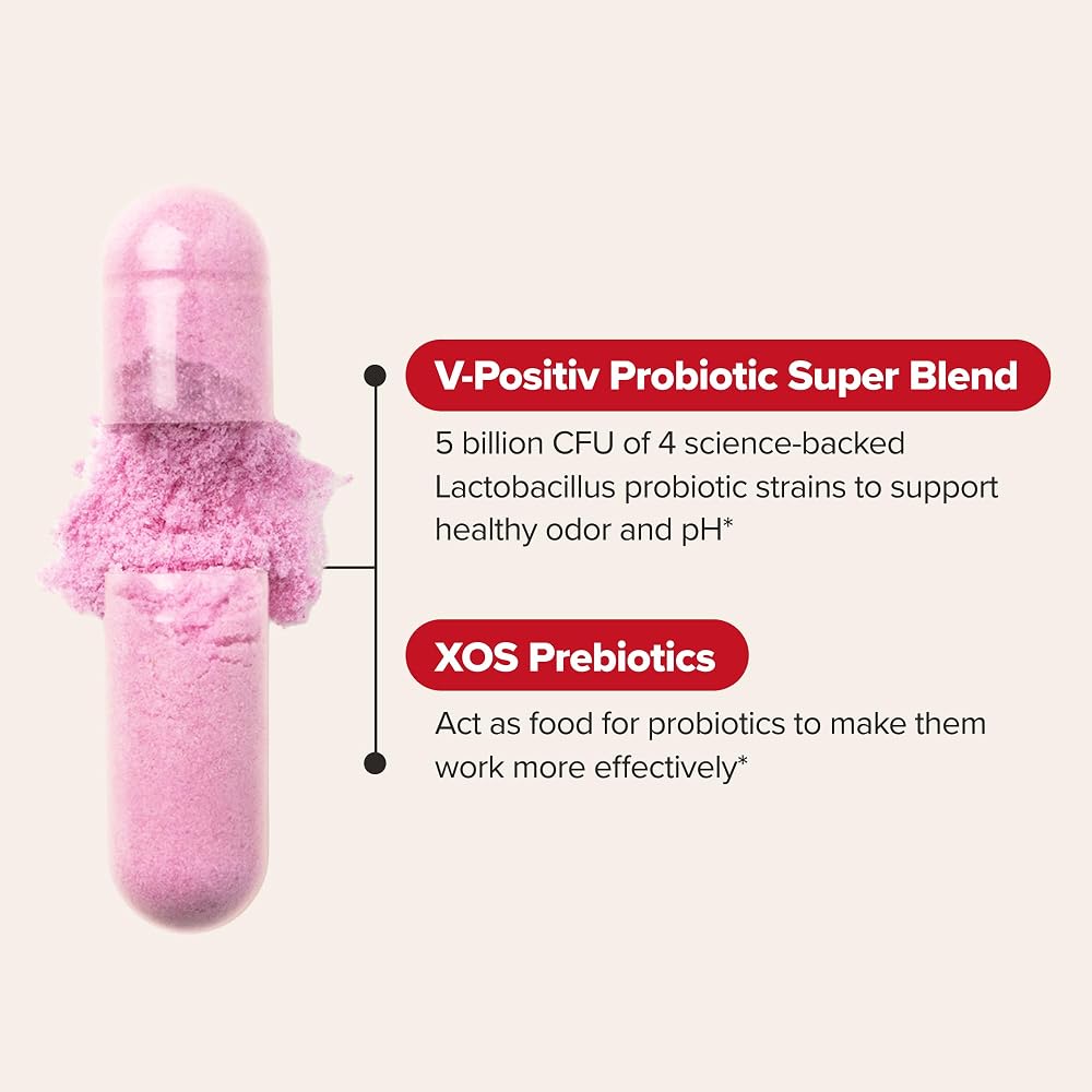 O Positiv URO Vaginal Probiotics for pH Balance - 60 Capsules - image 4