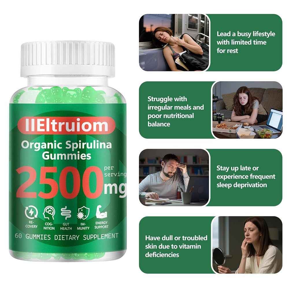 IIEltruiom Spirulina Gummies