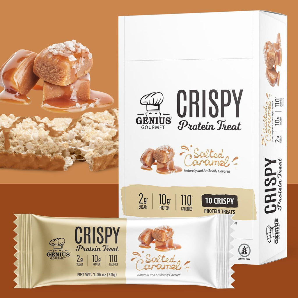 Genius Gourmet Gluten Free Crispy Protein Treat