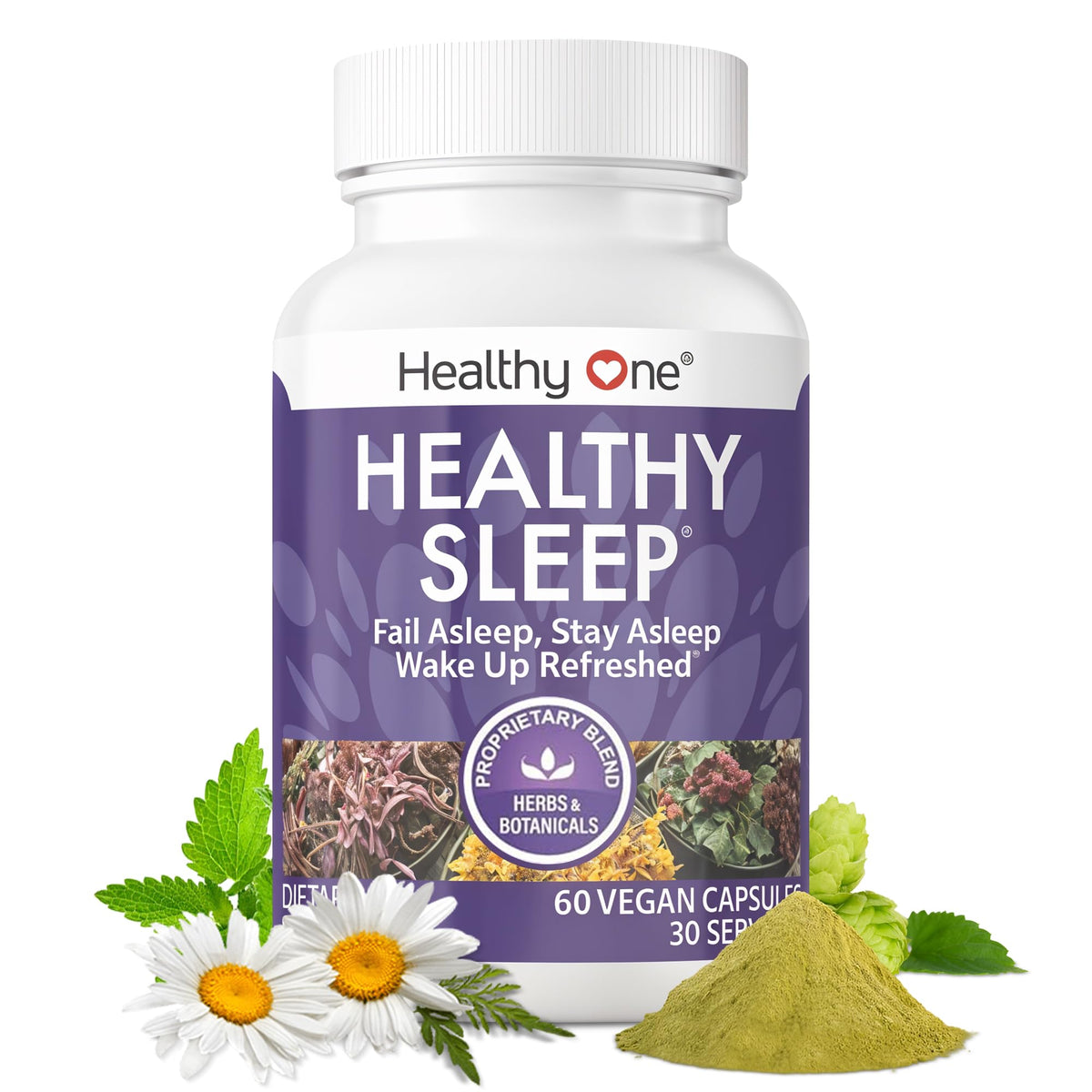 Healthy One Healthy Sleep 10-in-1 Sleep Formula - 60 Capsules