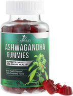 Nature's Nutrition Ashwagandha Gummies for Calm & Immune Support - 60 Gummies