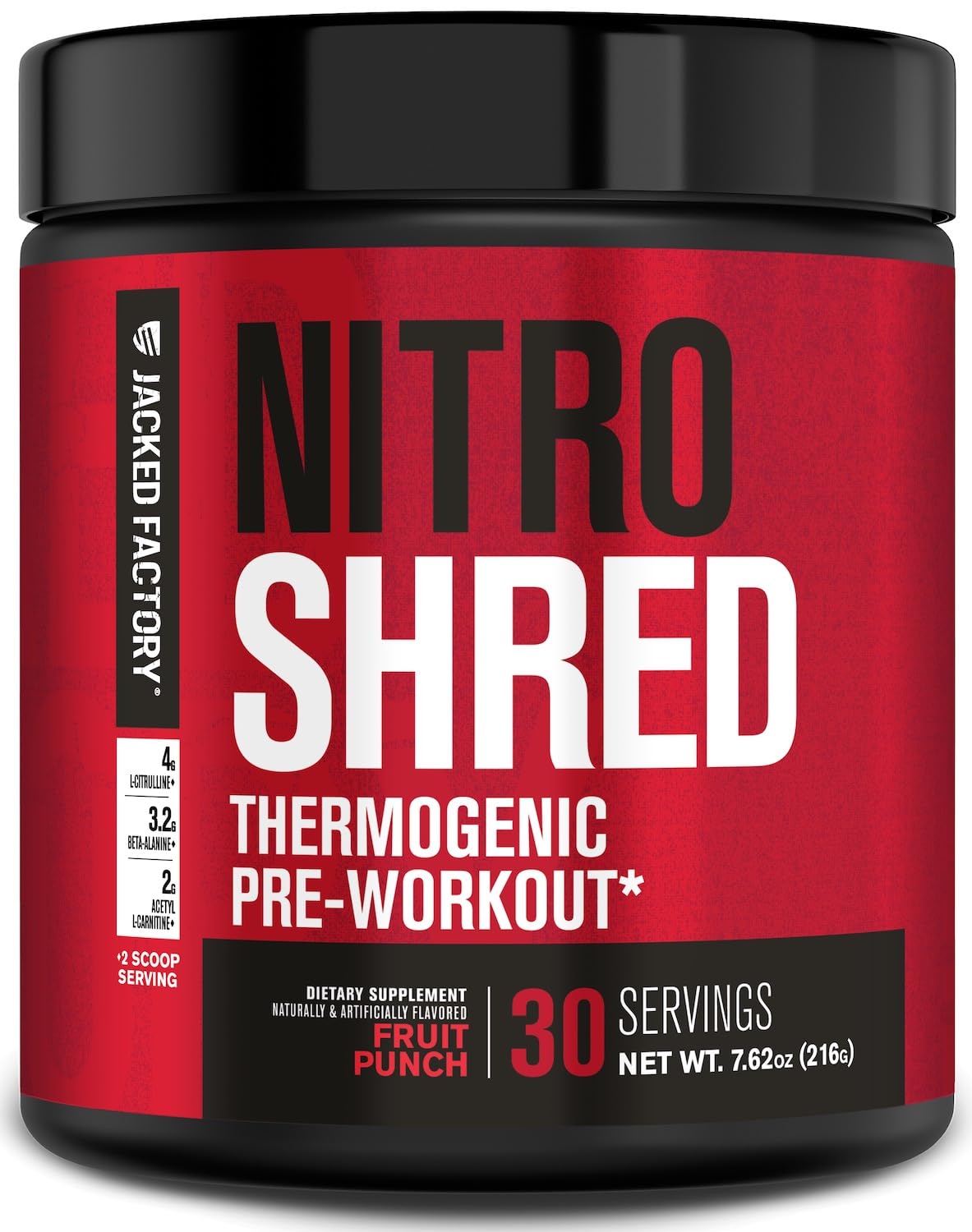 Jacked Factory Shred Thermogenic Pre-Workout