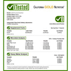 California Gold Nutrition Reishi Mushroom 600 mg - 90 Vegetarian Capsules - image 4