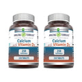 Amazing Nutrition Calcium with Vitamin D3 Supplement - 500 Tablets