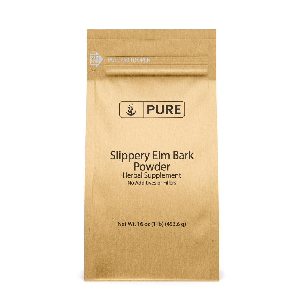 PURE ORIGINAL INGREDIENTS Slippery Elm Powder (2lb) Pure & All-Natural