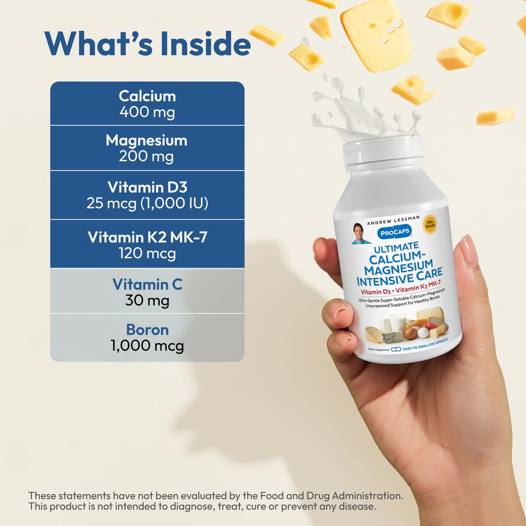 ANDREW LESSMAN Ultimate Calcium-Magnesium Intensive Care with Vitamin