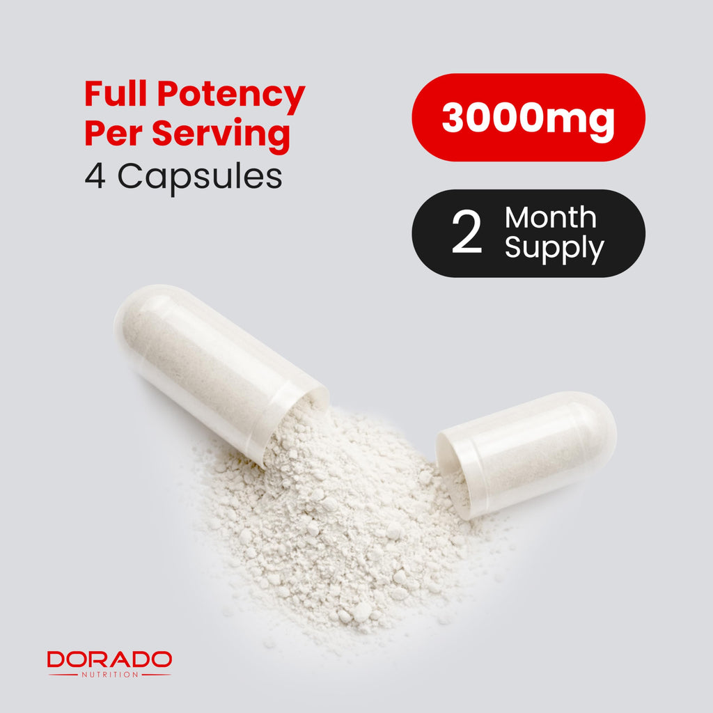 DORADO NUTRITION L-Arginine L-Citrulline 3000mg - 240 Capsules - image 8