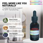 Transformations Labs MTF E-Booster & T-Blocker Liquid Extracts - 2 Fl Oz - image 3
