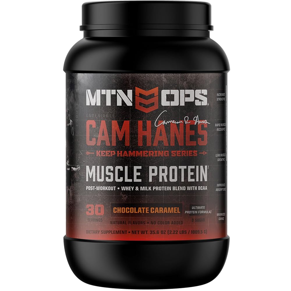 MTN OPS Magnum Whey Protein Powder Chocolate Caramel - 2.24 lb
