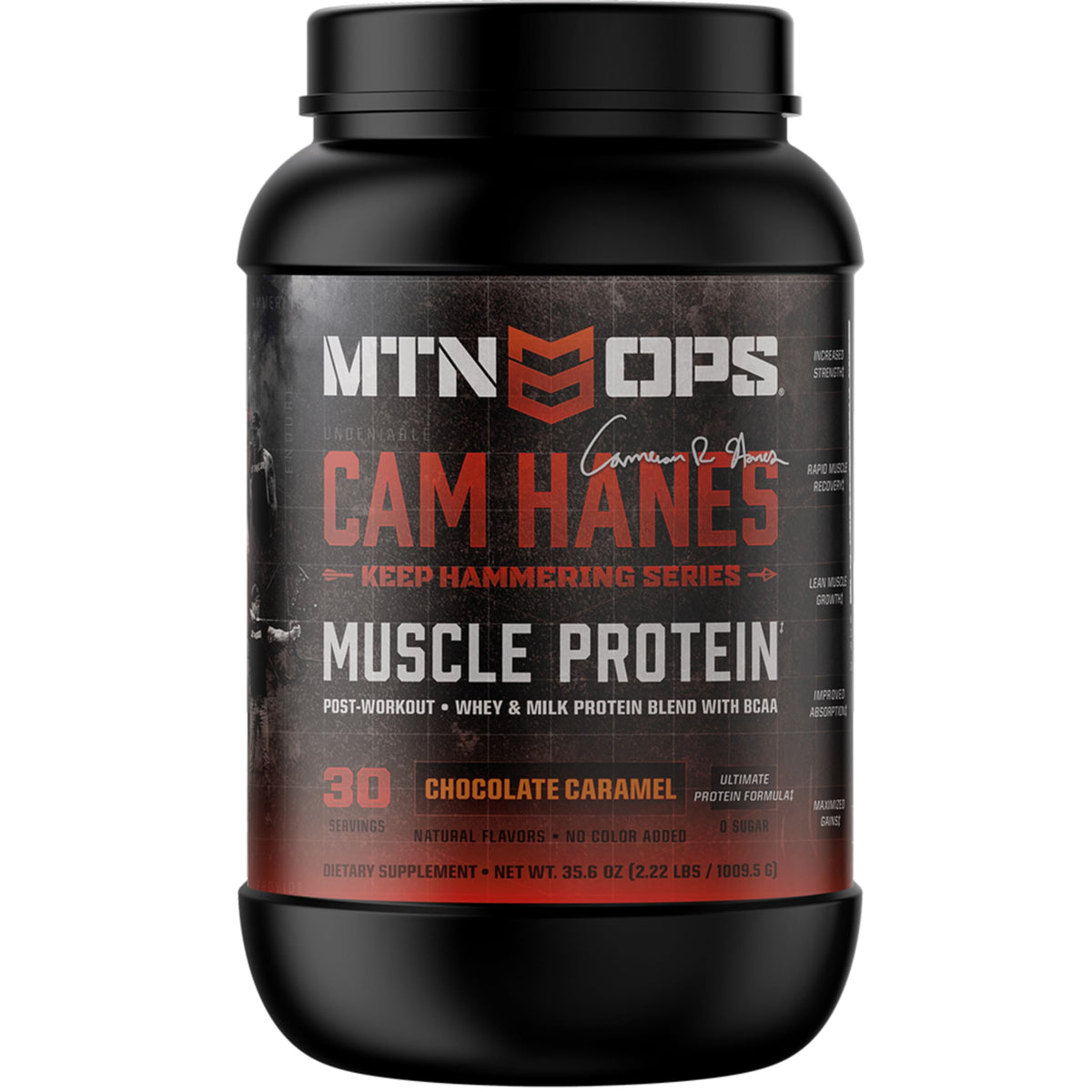 MTN OPS Magnum Whey Protein Powder Chocolate Caramel - 2.24 lb